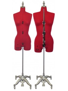 Adjustable Sewing Dress Forms (ADF601, Red)